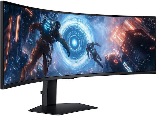 Samsung Odyssey G9 G91F UltraWide VA HDR Gebogener Monitor 49 Zoll 5120x1440 144Hz mit Reaktionszeit 1ms GTG