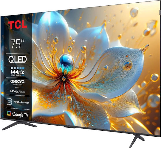 TCL Smart Τηλεόραση 75" 4K UHD Mini LED T8C HDR (2025) 75T8C