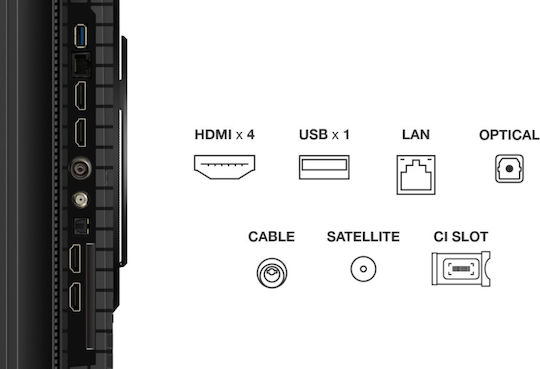 TCL Smart Τηλεόραση 75" 4K UHD Mini LED T8C HDR (2025) 75T8C