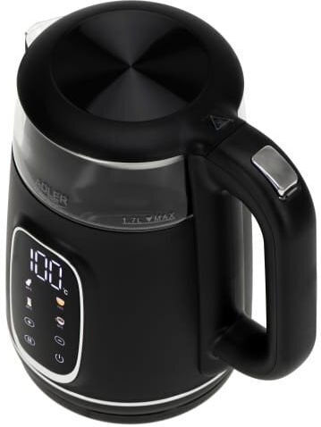 Adler Kettle 1.7lt 1850W Black
