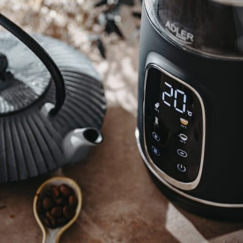 Adler Kettle 1.7lt 1850W Black