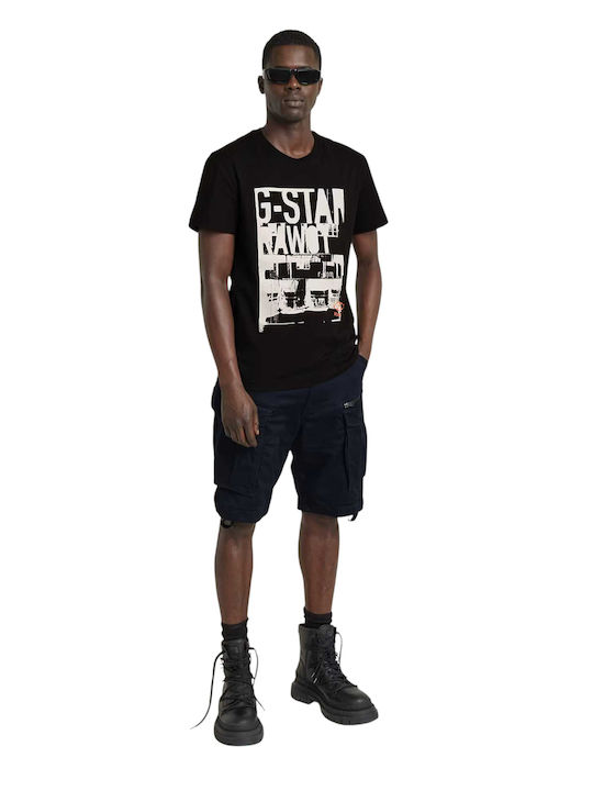 M Rovic Zip Men's Shorts Cargo Black
