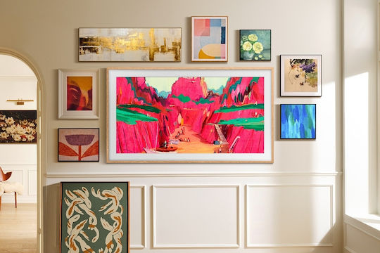 Samsung Smart Τηλεόραση 65" 4K UHD Neo QLED LS03F The Frame Pro HDR (2025) QE65LS03FWUXXH