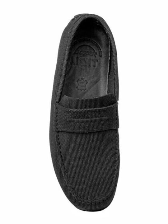 Men's Leather Moccasins Black