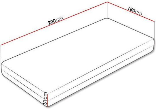 Epipla1.gr Anatomisch Matratze Kinderbett 180cmx200cm