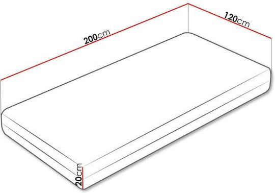 Epipla1.gr Anatomisch Matratze Kinderbett 120cmx200cm