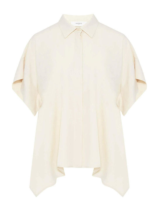 Women's Long Sleeve Shirt Ecru