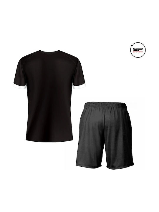Football Set Spot Team Black White 091224-03
