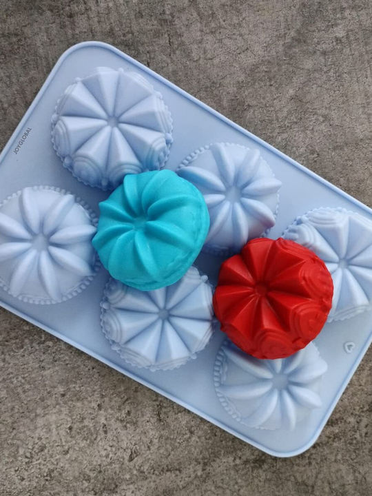 Φόρμα Ζαχαροπλαστικής για Cupcakes/Muffins από Σιλικόνη 26x17x3εκ.