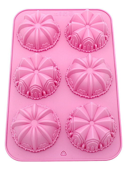 Φόρμα Ζαχαροπλαστικής για Cupcakes/Muffins από Σιλικόνη 26x17x3εκ.