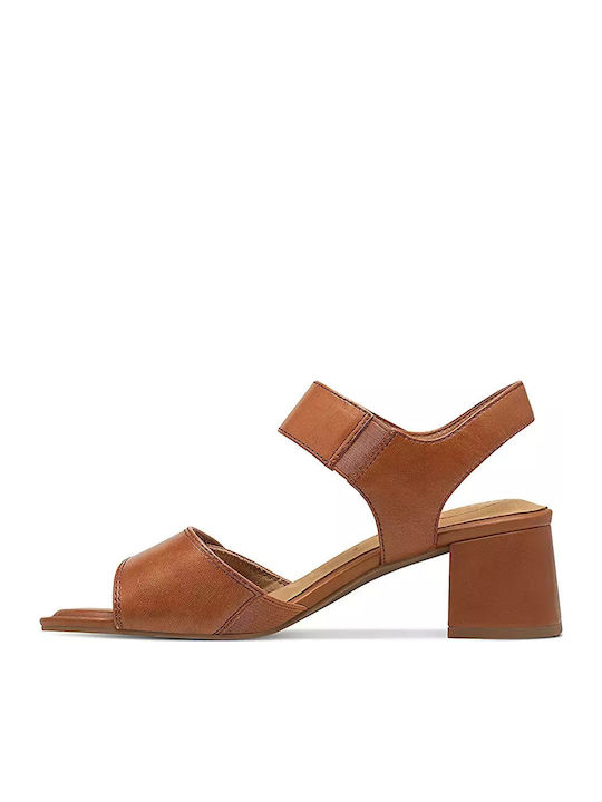 Leather Sandals Anatomic Tabac Brown