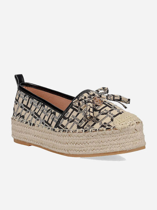 Women's Fabric Espadrilles Beige