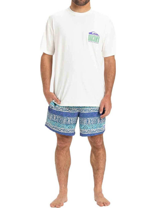 Quiksilver Everyday Surf Men's Short Sleeve Sun Protection Shirt White