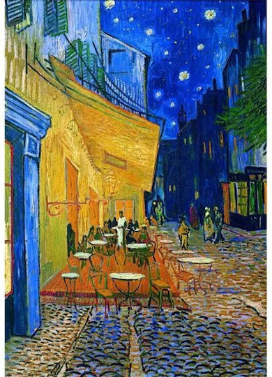 Museum Van Gogh Caféterrasse bei Nacht Puzzle 1000 Teile