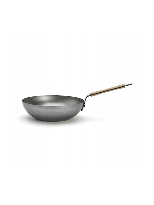 De Buyer Mineral B Wok από Αλουμίνιο με Επίστρωση από Πέτρα 28cm