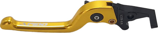 Apido Motorcycle Brake Lever Adjustable for Honda Astrea Supra 100 for Yamaha Crypton-X135 Gold 34820634
