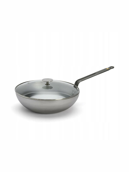 De Buyer Mineral B Wok από Αλουμίνιο με Επίστρωση από Πέτρα 28cm