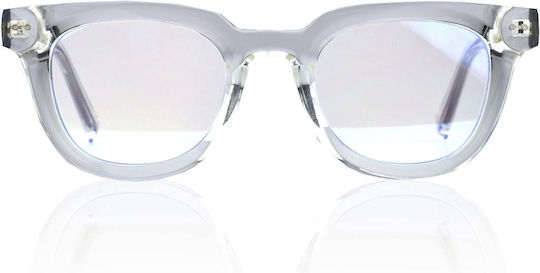 Очила за синя светлина Red Raven Series B Clear Square Acetate 168857
