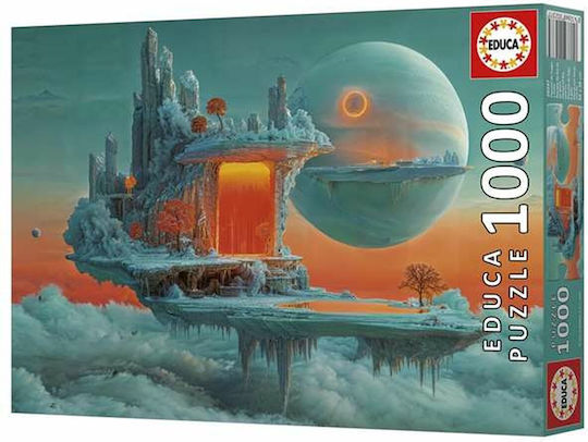 Planet Of Fire And Ice Puzzle 2D 1000 Pieces