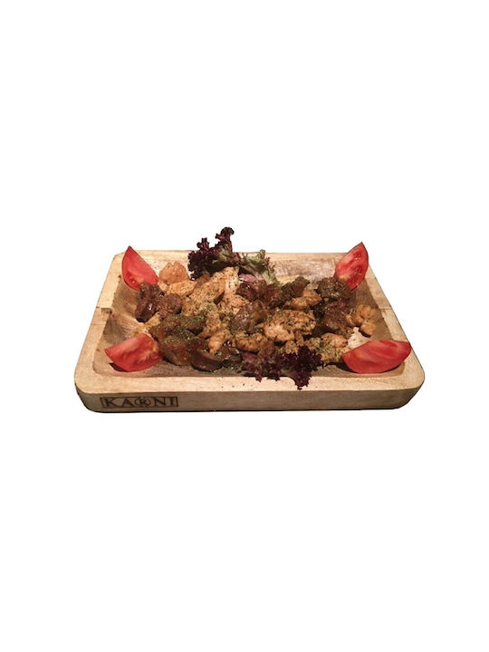 Nakaro Wood Wooden Serving Platter 30x20x3.5cm