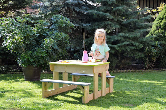 Wendi Toys Tischchen aus Holz Grün