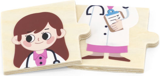 Lemnos Puzzle pentru Copii Viga Toys
