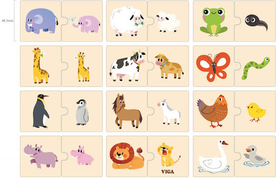 Holz Kinderpuzzle Viga Toys
