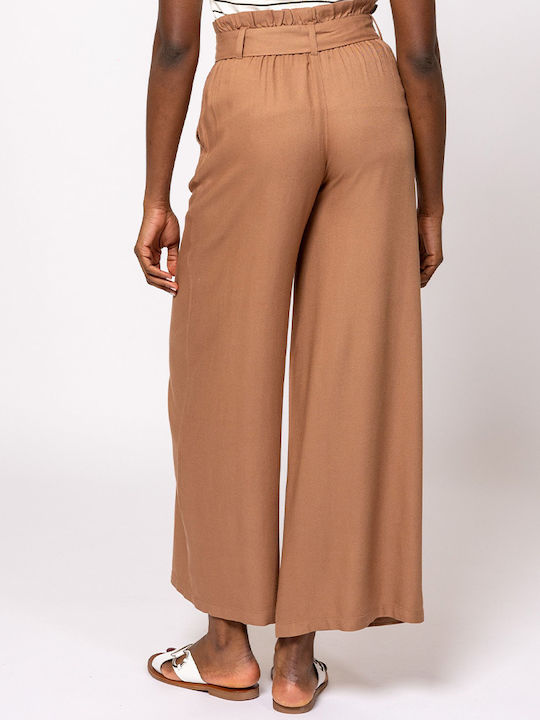 Dama Tesatura Pantaloni Latte
