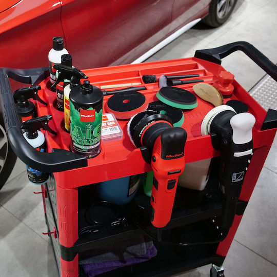 Maxshine Detailing-Wagen mit Werkzeugfach - Werkzeuge und Heimwerkerbedarf