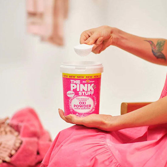 Καθαριστικό Λεκέδων Ρούχων The Pink Stuff The Miracle Laundry Oxi Powder Stain Remover Για Χρωματιστά 1kg