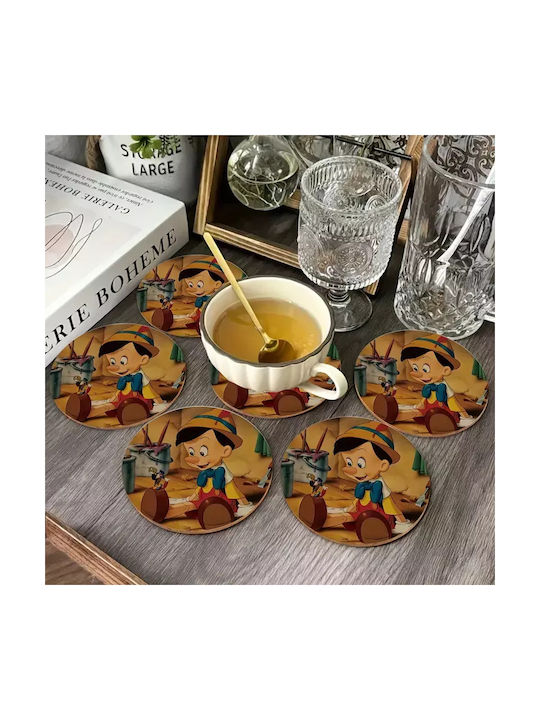 Ξύλινο Σουβέρ Pinocchio