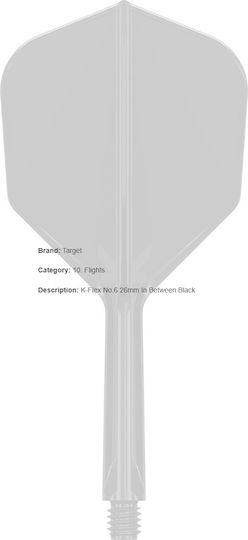 K-flex Nr.6 26mm Zwischen Schwarz