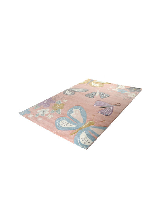 Tzikas Carpets Diamond Παιδικό Χαλί Ροζ 160x230cm