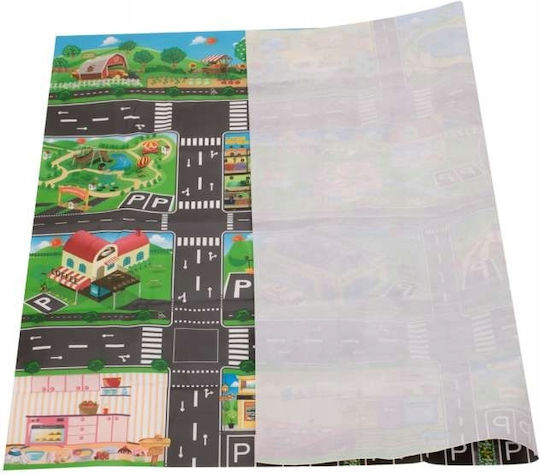 Loco City Street Spielmatte Straße Mehrfarbig 100x130cm