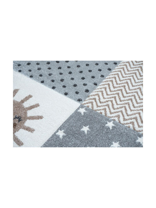 Viopros Kinder Teppich Gray 133x190cm