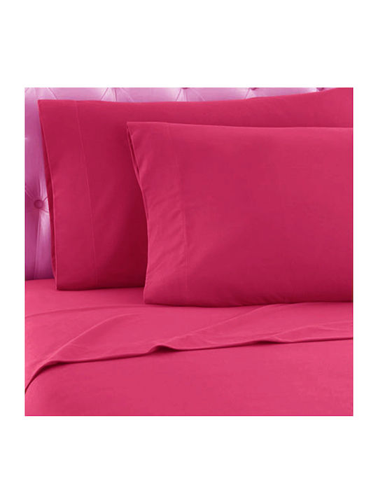 TnS Sheet Sets Queen 240x270cm. Fuchsia 4pcs