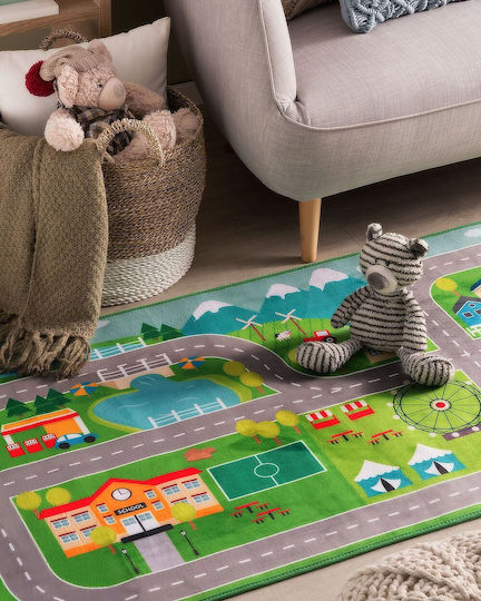 Beliani Kids Rug Verde 80x150cm
