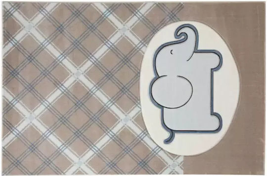Royal Carpet 6398A Детско килимче Кафяв 80x160см