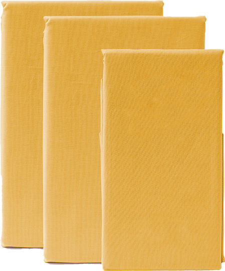 Easy Home Set King Size 4Stück 260x240cm Mustard