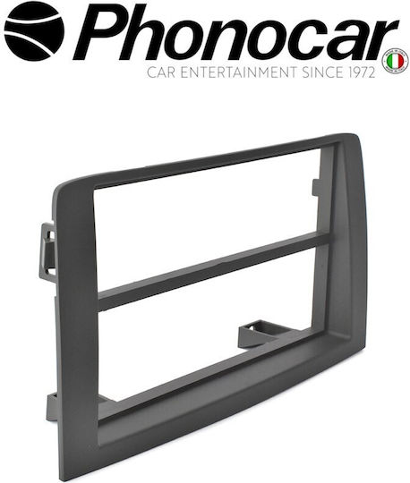 Phonocar Πρόσοψη 2 Din Πρόσοψη R/CD για Fiat Idea / Lancia Musa 2006-2014 Ανθρακί για Lancia Musa 2006-2014