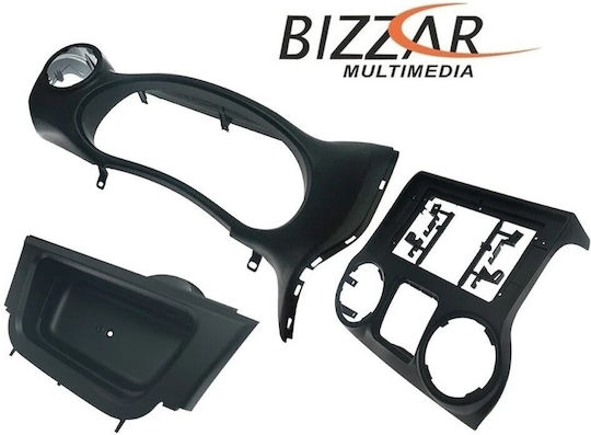 Bizzar Πρόσοψη 2 Din Συμβατή με Οθόνη 9" για Jeep Wrangler 2011-2014