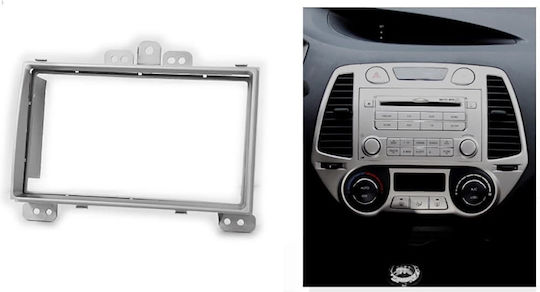 Πρόσοψη 2 Din για Hyundai i20 2008-2012