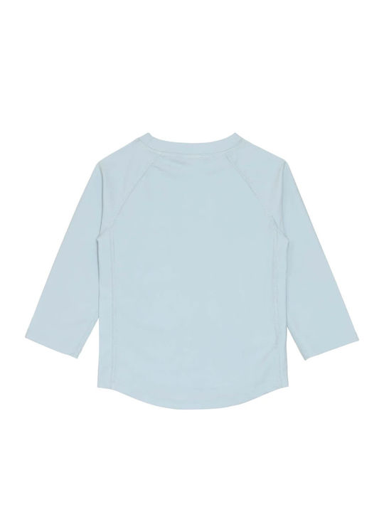 Laessig Crocodile Sky Costum De Baie Pentru Copii Rashguard Cu Mâneci Lungi Albastru Deschis