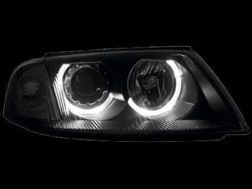 Depo Front Lights Angel Eyes for Volkswagen Passat 2pcs