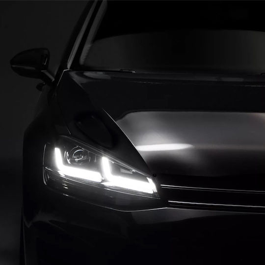 Μπροστινά Φανάρια Led για Volkswagen Golf 2012-2017 2τμχ