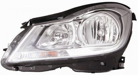 Headlight Front Electric Chrome E Tyc Mercedes C Class W204 11-14 A2048205059 Right 1 pc