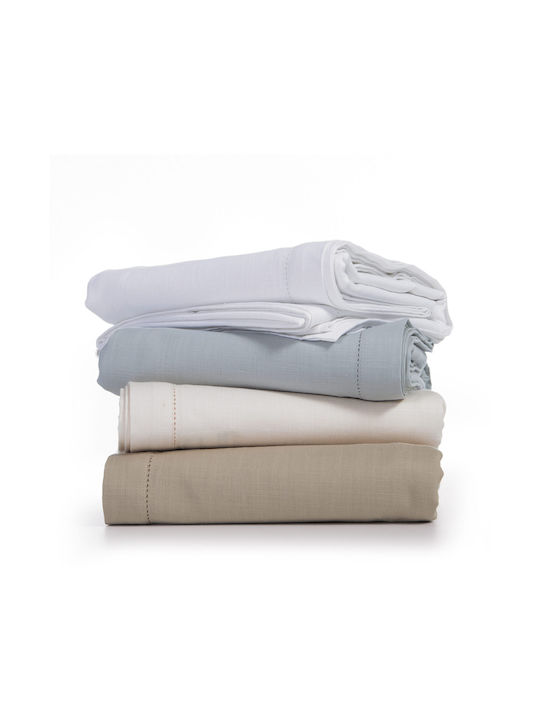 Nef-Nef Homeware Tischtuch Steady White 150x300cm