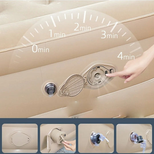 Double Automatic Camping Mattress 2-Person Comfortable Camping Bed