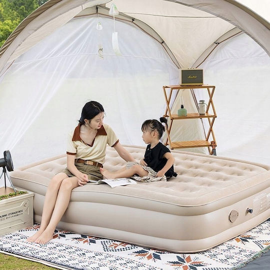 Double Automatic Camping Mattress 2-Person Comfortable Camping Bed
