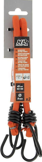 XL Perform Tools Χταπόδι Αποσκευών Αυτοκινήτου 45cm Πορτοκαλί 2τμχ